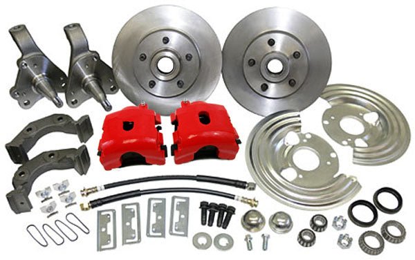 1962-74 Mopar, Dodge, Plymouth Disc Brake Conversion, Stock Height Spindles